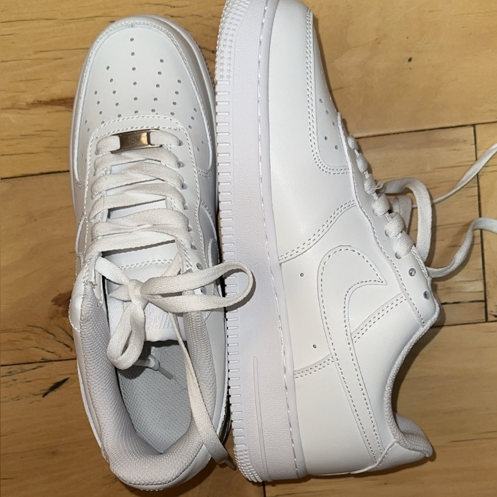 Classic White Athletic Shoes